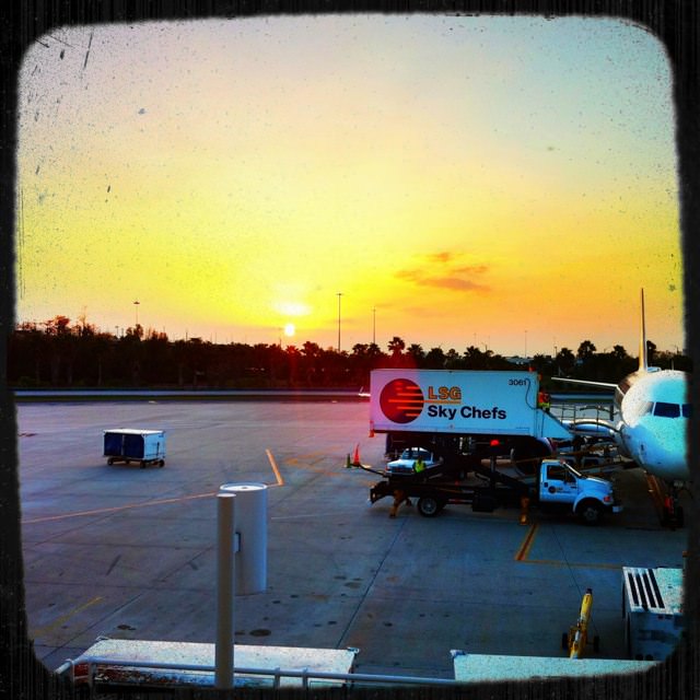 MCO Airport Sunset 