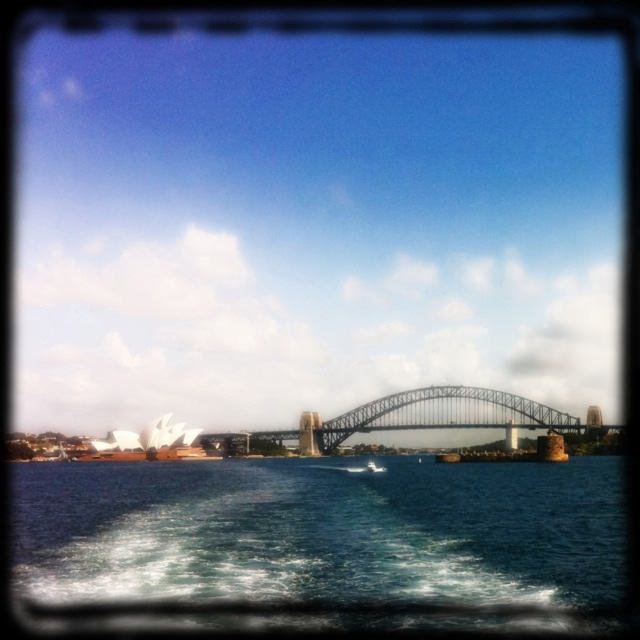 Sydney Harbor from Manly Ferry